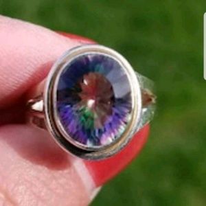 Mystic Topaz ring